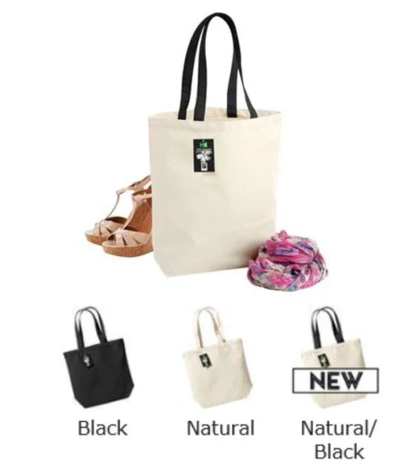 Westford Mill W671 Fairtrade Cotton Camden Shopper